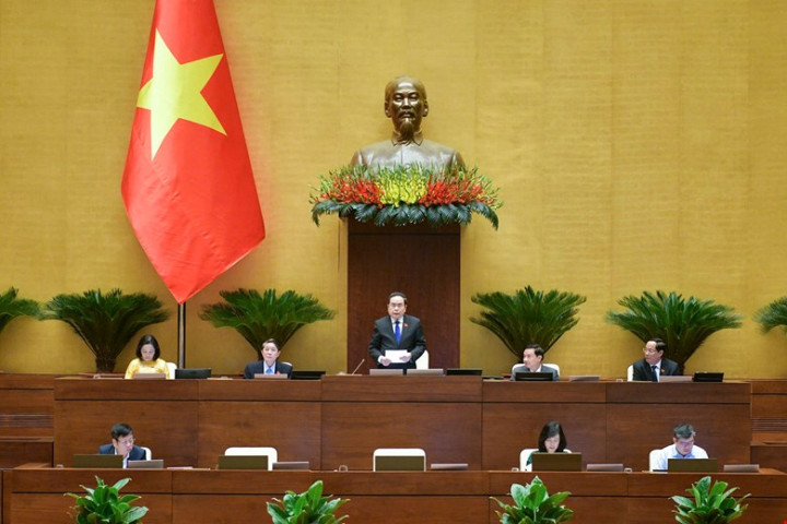 Chủ tịch Quốc hội Trần Thanh Mẫn phát biểu kết thúc phần chất vấn và trả lời chất vấn đối với nhóm vấn đề thứ 2 lĩnh vực Y tế