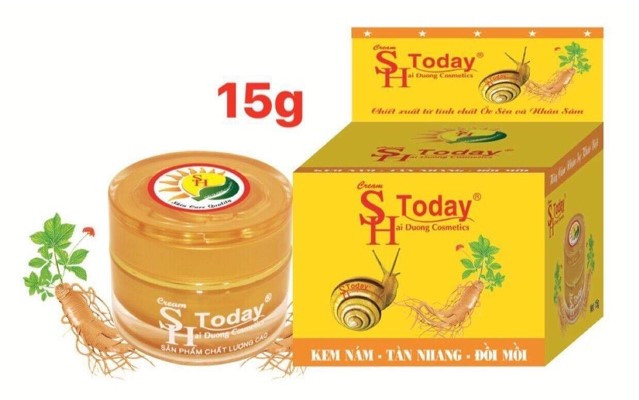 Đình chỉ lưu hành Kem nám 3 in 1 SH Today Hai Duong Cosmetics  của Công ty TNHH sản xuất thương mại mỹ phẩm Hải Dương
