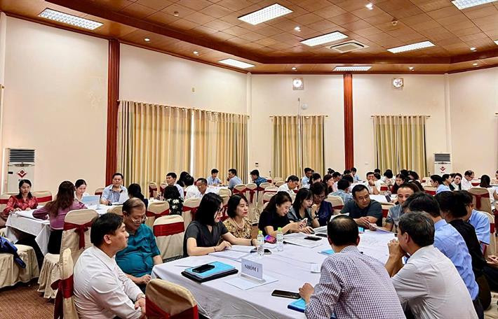 Tập huấn xây dựng “Cộng đồng học tập” cấp xã, huyện, tỉnh