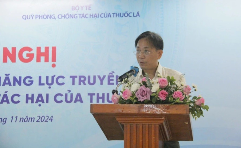 Hội nghị tập huấn nâng cao năng lực truyền thông về phòng, chống tác hại của thuốc lá