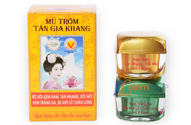 Đình chỉ lưu hành mỹ phẩm Kem nám, trắng da Mủ trôm Tân Gia Khang của Công ty TNHH sản xuất và thương mại mỹ phẩm Đăng Dương
