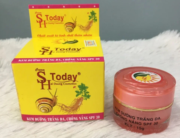Đình chỉ lưu hành mỹ phẩm Kem dưỡng trắng da, chống nắng SPF 30 của Công ty TNHH sản xuất thương mại mỹ phẩm Hải Dương
