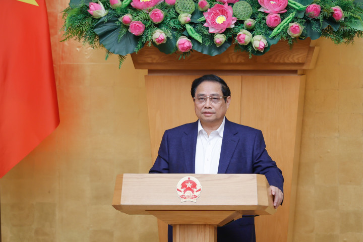 Thủ tướng Phạm Minh Chính chủ trì Hội nghị của Chính phủ quán triệt, triển khai sắp xếp, tinh gọn bộ máy