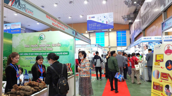 Hà Nội: Quy tụ đông đảo ngành hàng dược liệu tại Triển lãm Quốc tế chuyên ngành y dược lần thứ 30