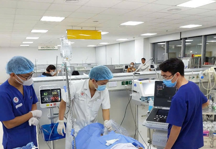 Cứu sống nam thanh niên 20 tuổi đa chấn thương do tai nạn lao động