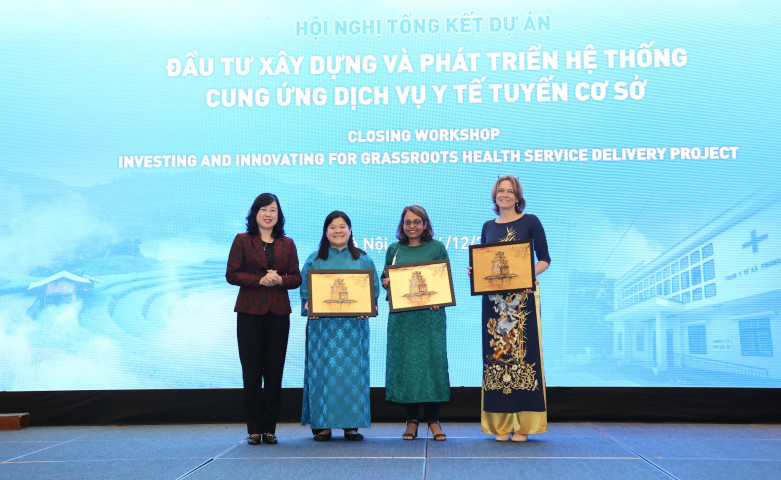 Hội nghị tổng kết dự án “Đầu tư xây dựng và phát triển hệ thống cung ứng dịch vụ y tế tuyến cơ sở”