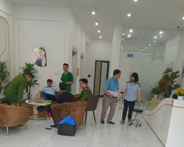 Bắc Giang: Xử phạt Hộ kinh doanh cơ sở dịch vụ thẩm mỹ JW tổng số tiền 148,05 triệu đồng