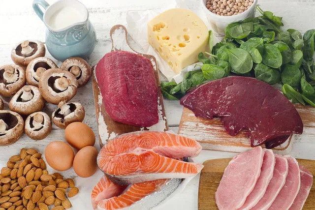 14 thực phẩm giàu vitamin B2