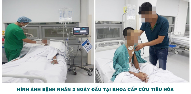 Hành trình 7 ngày quay lại cuộc sống của bệnh nhân chảy máu tiêu hóa, đa chấn thương