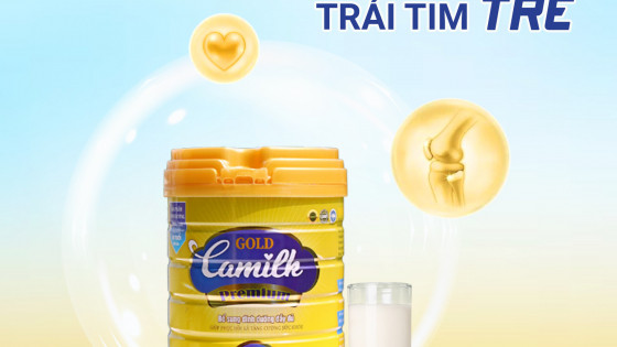 Gold Camilk Premium – Giải pháp vàng cho hệ xương chắc khỏe và tuổi già an nhiên