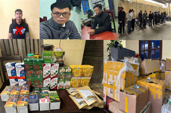 Thanh Hóa triệt phá đường dây lừa đảo chiếm đoạt tài sản dưới hình thức bán thuốc chữa bệnh
