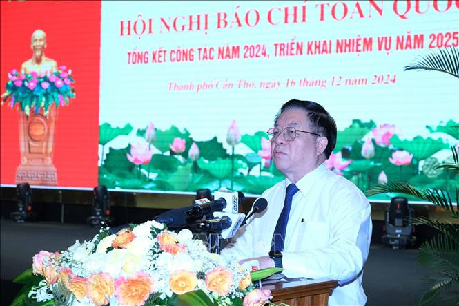 Hội nghị Báo chí toàn quốc tổng kết công tác năm 2024, triển khai nhiệm vụ năm 2025