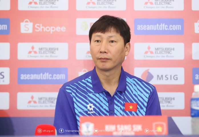 HLV Kim Sang Sik: Đội tuyển Việt Nam sẽ cố gắng thắng để sớm ghi danh vào bán kết giải Vô địch Đông Nam Á 2024