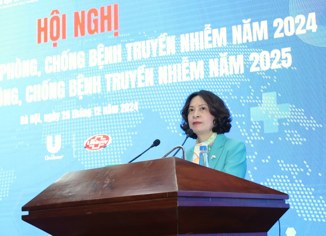 Hội nghị tổng kết công tác phòng, chống bệnh truyền nhiễm năm 2024 và Kế hoạch phòng, chống bệnh truyền nhiễm năm 2025