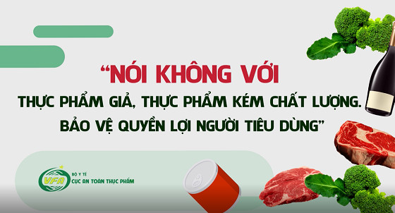Thông điệp bảo đảm an toàn thực phẩm trong dịp Tết Nguyên đán năm 2025