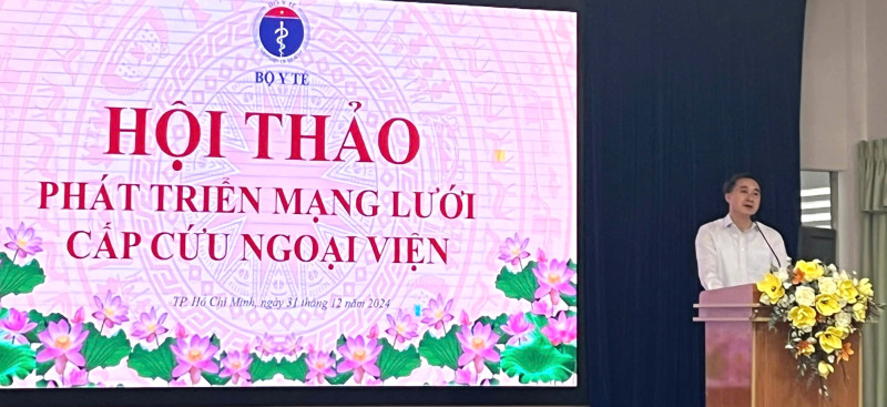 Hội thảo phát triển mạng lưới cấp cứu ngoại viện
