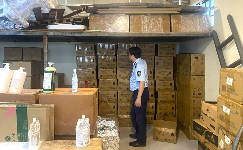 Đà Nẵng tạm giữ gần 3.300 đơn vị sản phẩm là mỹ phẩm các loại nhập lậu và hàng hóa giả mạo nhãn hiệu