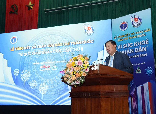 Lễ Tổng kết và trao giải Báo chí toàn quốc “Vì Sức khỏe nhân dân” lần thứ II