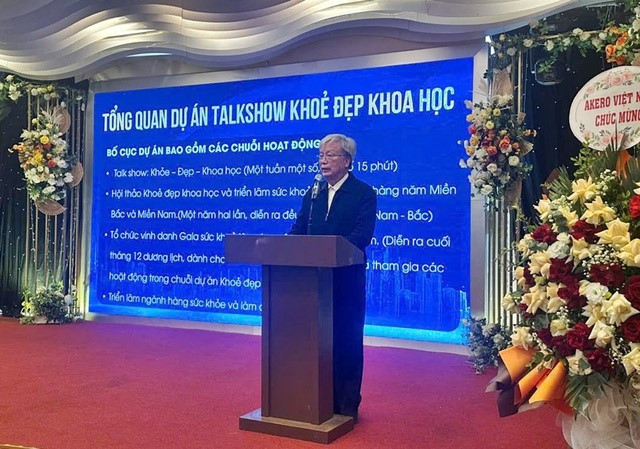 VACHE tổ chức Lễ công bố Dự án Talk show “Khỏe - Đẹp - Khoa học”