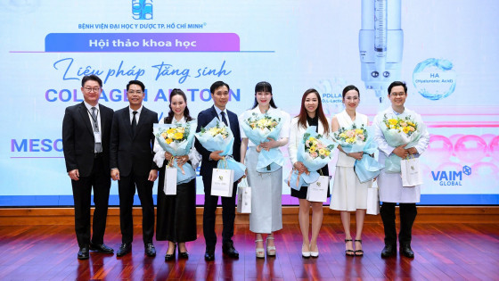 Trình diễn kỹ thuật trẻ hóa da sinh học với Juvelook và Lenisna tại Hội thảo Khoa học và Đào tạo liên tục