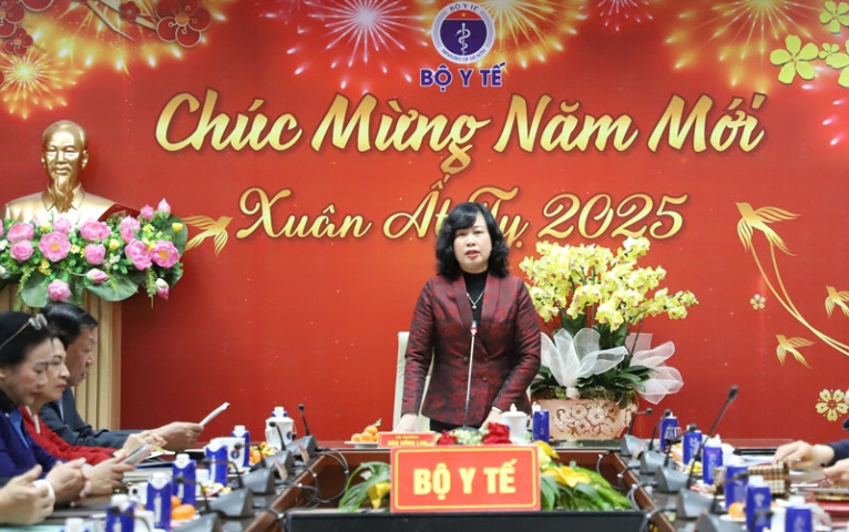 Bộ Y tế tổ chức buổi gặp mặt đầu Xuân Ất Tỵ 2025