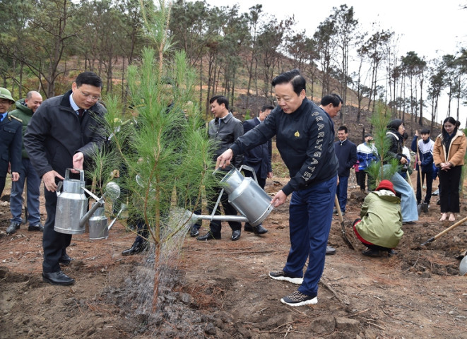 Phó Thủ tướng Trần Hồng Hà tham gia Lễ phát động “Tết trồng cây đời đời nhớ ơn Bác Hồ” tại Quảng Ninh