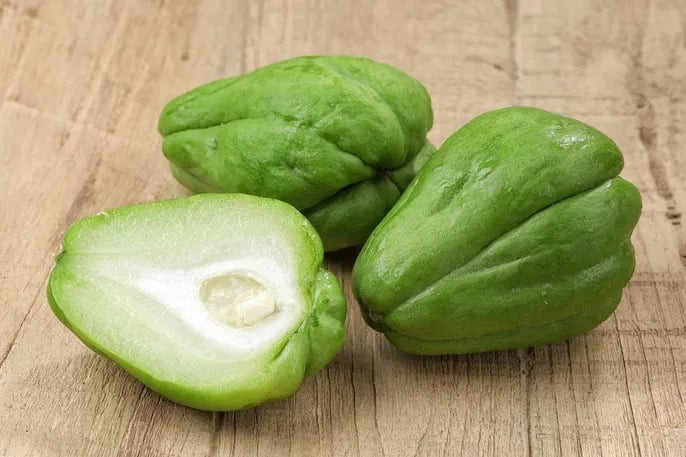 6 lợi ích của su su