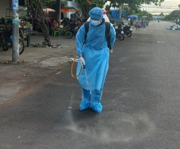 Bình Thuận: Một con chó dại cắn 3 người ở chợ tại TP. Phan Thiết
