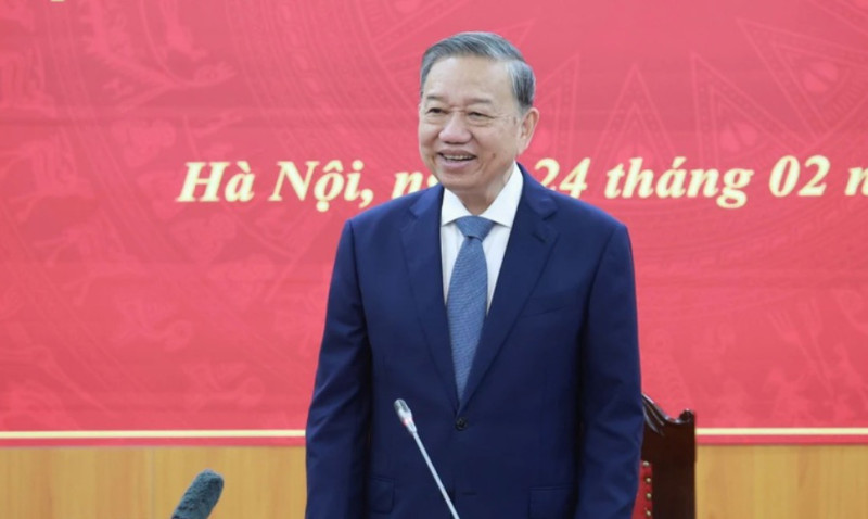 Tổng Bí thư Tô Lâm làm việc với Ban Chính sách, chiến lược Trung ương