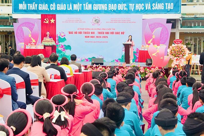 Phát động cuộc thi "Bác Hồ với Thiếu nhi - Thiếu nhi với Bác Hồ"