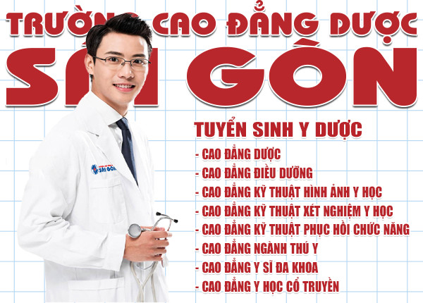 Trường Cao đẳng Dược Sài Gòn tuyển sinh năm 2025 và miễn giảm tới 70% học phí toàn khoá