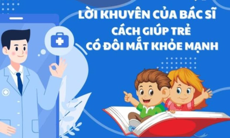 Những biện pháp hiệu quả từ bác sĩ giúp trẻ giữ đôi mắt sáng khỏe