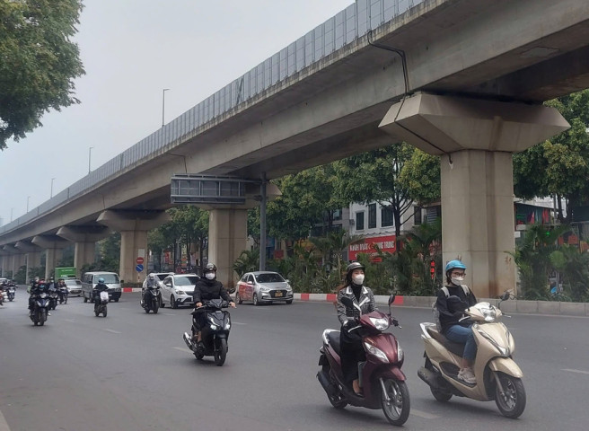 Hà Nội: Chất lượng không khí ngày 12/3 được cải thiện ở ngưỡng tốt và trung bình