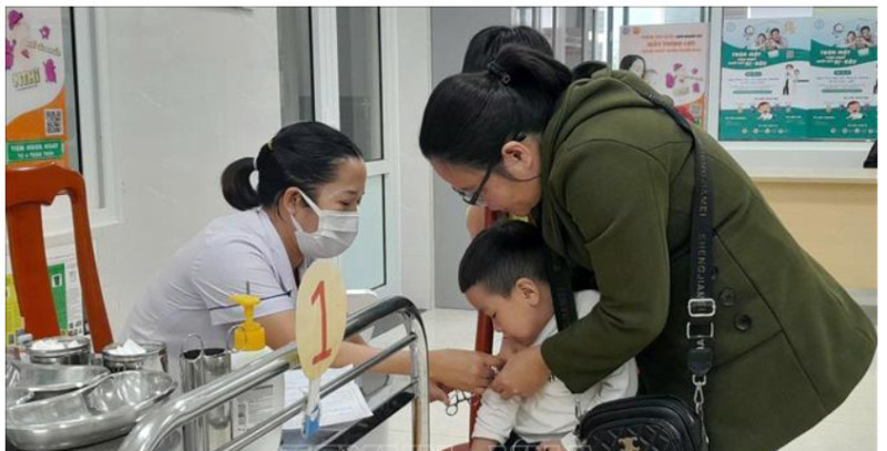 Đà Nẵng: Đẩy nhanh tiến độ tiêm vaccine phòng bệnh sởi