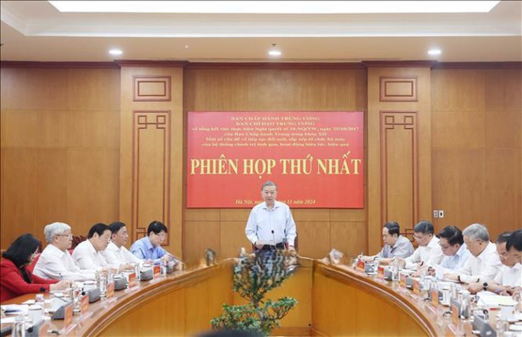 Kế hoạch về tiếp tục sắp xếp tổ chức bộ máy của hệ thống chính trị