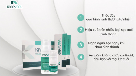 Sẹo và thuốc trị sẹo Kaapvaal từ Công nghệ Y học tái tạo
