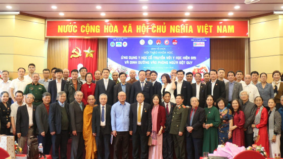 Hội thảo khoa học: Ứng dụng y học cổ truyền với y học hiện đại và dinh dưỡng vào phòng ngừa đột quỵ