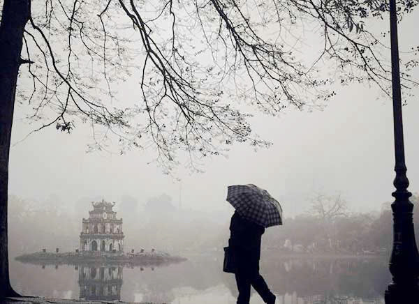 Hà Nội: Chất lượng không khí ngày 27/3 ở mức "bớt ô nhiễm"