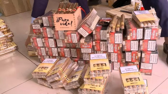 Hà Nội: Thu giữ 1.500 điếu cigar nhập lậu