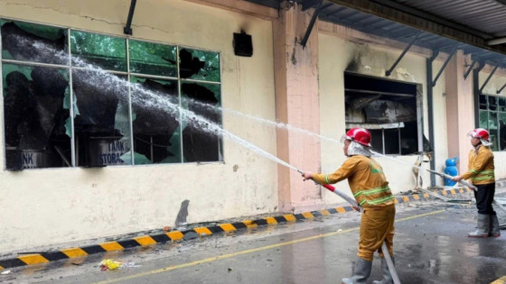 Tây Ninh: Xảy ra cháy lớn tại Khu công nghiệp Trảng Bàng