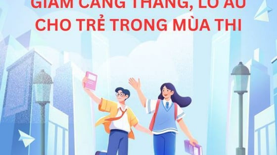 Giảm căng thẳng, lo âu cho trẻ trong mùa thi