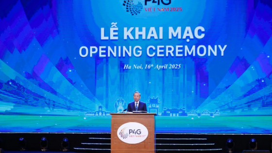 Tổng Bí thư Tô Lâm phát biểu thông điệp chính sách tại Hội nghị P4G Việt Nam 2025