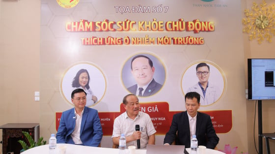 Chăm sóc sức khỏe chủ động, thích ứng ô nhiễm môi trường