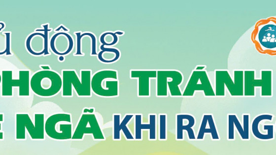Infographic: Chủ động phòng tránh té ngã khi ra ngoài