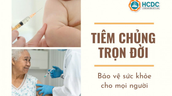 Tiêm chủng trọn đời: Bảo vệ sức khỏe cho mọi người