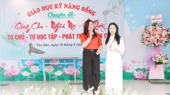 THCS Tân Dân: Giáo dục lòng biết ơn – Nền tảng cho một nhân cách đẹp