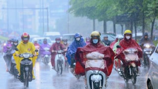 Dự báo thời tiết ngày 24/4: Bắc Bộ giảm nắng, chiều tối có mưa rào và dông
