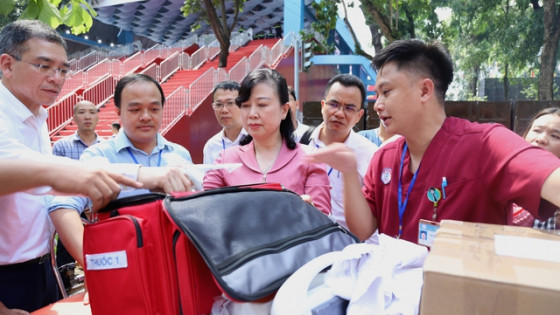 Đảm bảo an toàn sức khỏe cho người dân, chiến sĩ dự lễ 30/4 là nhiệm vụ rất vẻ vang