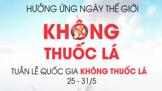Bộ Y tế: Tổ chức hoạt động hưởng ứng Ngày Thế giới không thuốc lá 31/5, Tuần lễ quốc gia không thuốc lá 25 - 31/5/2025