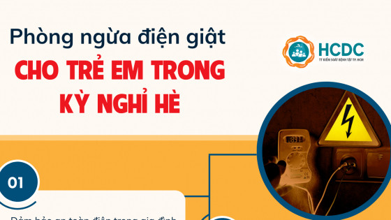 Phòng ngừa điện giật cho trẻ em trong kỳ nghỉ hè